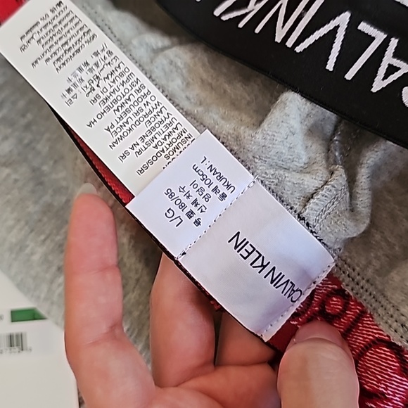 Calvin Klein Gray Sweatpants - Picture 2 of 2